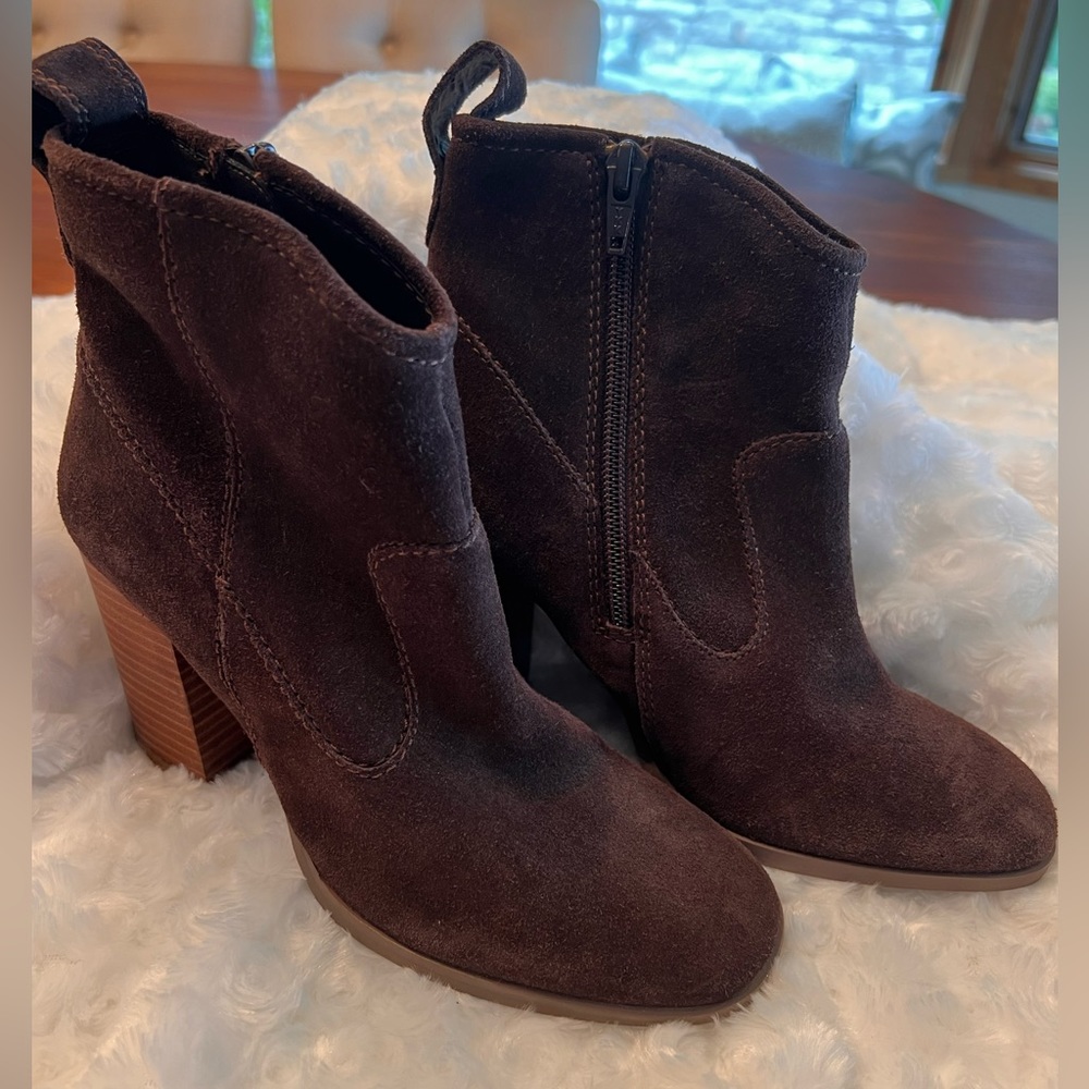 NEW Steve Madden Riddock suede leather boots sz 7